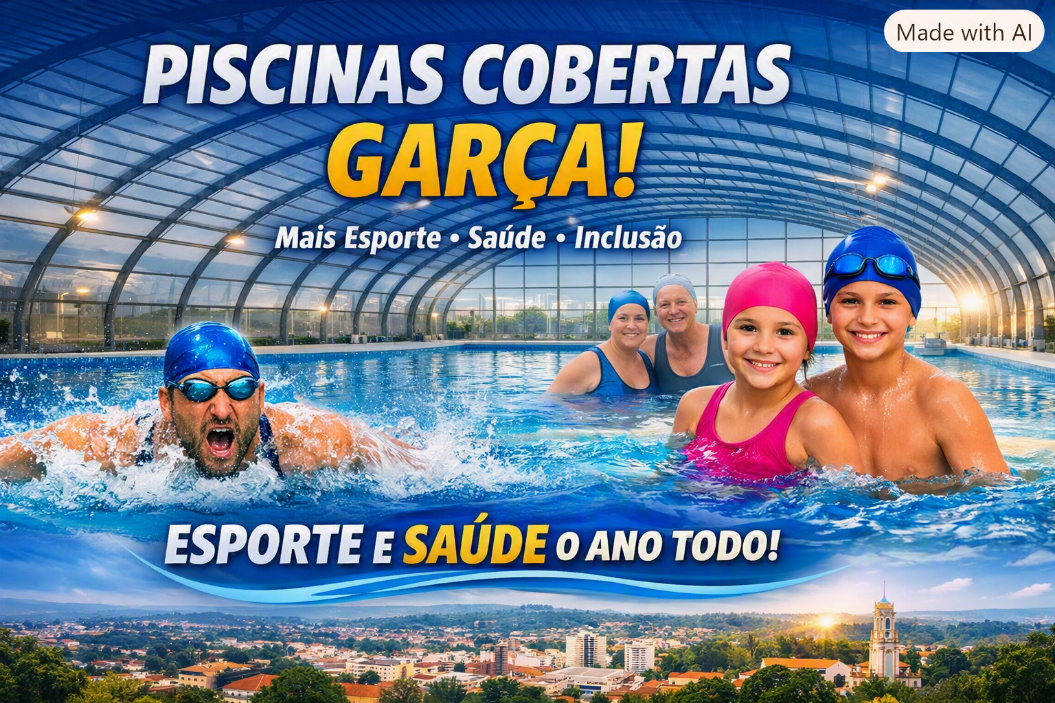 Revista Garça em Destak apoia o esporte e a inclusão